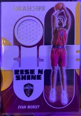 Evan Mobley Basketball Cards 2021 Panini Hoops Rise N Shine Memorabilia Prices