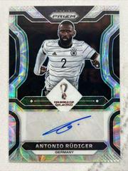 Antonio Rudiger [Choice] #S-ARU Soccer Cards 2022 Panini Prizm World Cup Signatures Prices