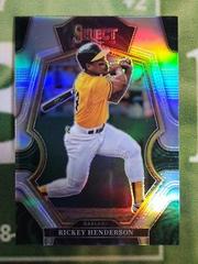 Rickey Henderson [Silver] Baseball Cards 2023 Panini Select Prices