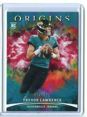 Trevor Lawrence [Red] Football Cards 2021 Panini Origins Prices