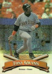 Tony Gwynn [Refractor] Baseball Cards 1998 Finest Prices