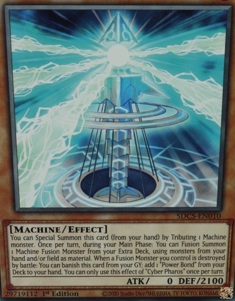 Cyber Pharos [1st Edition] SDCS-EN010 YuGiOh Structure Deck: Cyber Strike