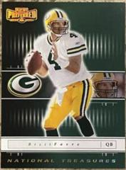 Brett Favre [National Treasures Gold] #69 Football Cards 2001 Playoff Preferred Prices