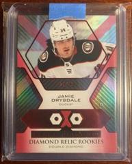 Jamie Drysdale [Ruby Double] Hockey Cards 2021 Upper Deck Black Diamond Rookie Relic Prices