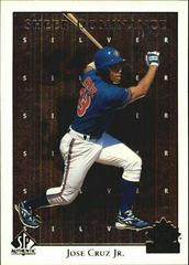 Jose Cruz Jr. #SD23 Baseball Cards 1998 SP Authentic Sheer Dominance Prices