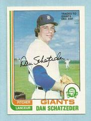 Dan Schatzeder Baseball Cards 1982 O Pee Chee Prices