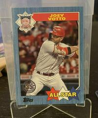 Joey Votto [Blue] #87AS-18 Baseball Cards 2022 Topps 1987 All Stars Prices