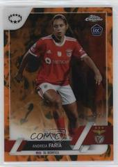 Andreia Faria [Inferno] #21 Soccer Cards 2022 Topps Chrome UEFA Women's Champions League Prices
