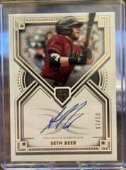 Seth Beer #DRA-SBE Baseball Cards 2022 Topps Definitive Rookie Autographs Prices