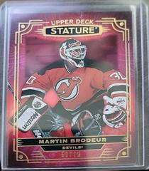 Martin Brodeur [Red] #10 Hockey Cards 2022 Upper Deck Stature Prices