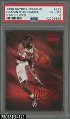 Damon Stoudamire Star Rubies #223 Basketball Cards 1998 Skybox Premium Prices