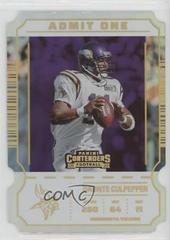 Daunte Culpepper #AO-DCU Football Cards 2022 Panini Contenders Admit One Prices