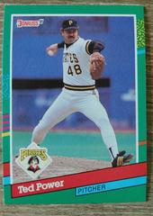 Ted Power Baseball Cards 1991 Donruss Prices