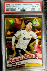 Kang in Lee [Yellow] #FS-KIL Soccer Cards 2019 Topps Chrome UEFA Champions League Sapphire Future Stars Prices