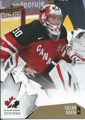 Callum Booth [Gold] #1 Hockey Cards 2015 Upper Deck Team Canada Juniors Prices