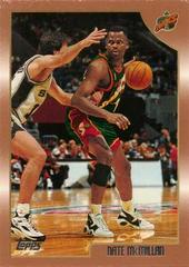 Nate McMillan #99 Basketball Cards 1998 Topps Prices