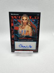 Charlotte Flair [Refractor] Wrestling Cards 2021 Topps Slam Attax Chrome WWE Autographs Prices