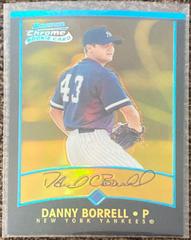 Danny Borrell [Gold Refractor] #153 Baseball Cards 2001 Bowman Chrome Gold Prices