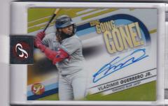 Vladimir Guerrero Jr. [Gold] #GA-VG Baseball Cards 2023 Topps Pristine Going Gone Autographs Prices