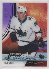 Timo Meier [Purple] #EP-TM Hockey Cards 2021 Upper Deck Synergy Exceptional Phenoms Prices