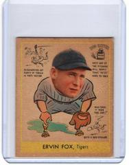 Ervin Fox #266 Baseball Cards 1938 Goudey Prices