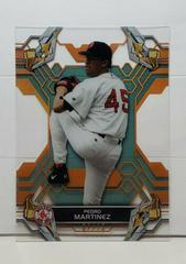 Pedro Martinez [Orange] Baseball Cards 2019 Topps High Tek Prices