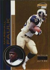 Marshall Faulk [Premiere Date] Football Cards 2001 Pacific Invincible Prices