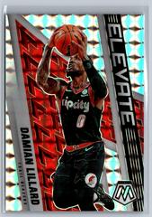 Damian Lillard [Mosaic] #24 Basketball Cards 2021 Panini Mosaic Elevate Prices