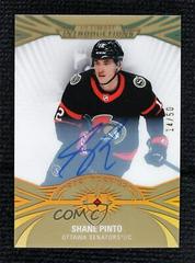 Shane Pinto [Gold Autograph] #UI-67 Hockey Cards 2021 Ultimate Collection Introductions Autographs Prices