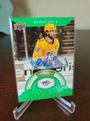 Roman Josi [Autograph] #TG-10B Hockey Cards 2022 Upper Deck Trilogy Generations Prices