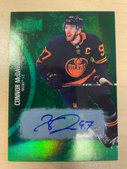 Connor McDavid [Green Autograph] #1 Hockey Cards 2021 Skybox Metal Universe Prices