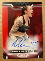 Megan Anderson [Red] #KA-MA Ufc Cards 2020 Topps UFC Knockout Autographs Prices