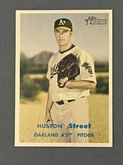 Huston Street [Blue Lettering] #475 Baseball Cards 2006 Topps Heritage Prices