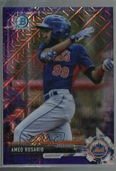 Amed Rosario [Purple Refractor] Baseball Cards 2017 Bowman Mega Box Chrome Prospects Prices