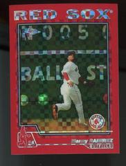 Manny Ramirez [Red Xfractor] Baseball Cards 2004 Topps Chrome Prices