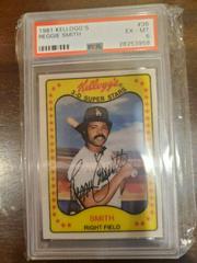 Reggie Smith #36 Baseball Cards 1981 Kellogg's Prices