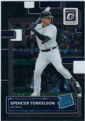 Spencer Torkelson [Black Stars] Baseball Cards 2022 Panini Donruss Optic Prices