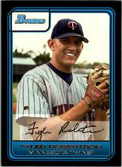 Tyler Robertson Baseball Cards 2006 Bowman Draft Picks Prices