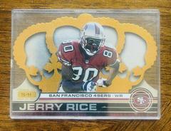 Jerry Rice [Premiere Date] #125 Football Cards 2001 Pacific Crown Royale Prices
