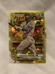 Fernando Tatis Jr. [Yellow] #20 Baseball Cards 2021 Bowman Chrome Sapphire Prices