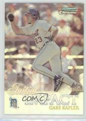 Gabe Kapler [Refractor] #I11 Baseball Cards 1999 Bowman Chrome Impact Prices