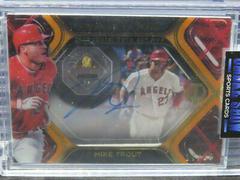 Mike Trout [Orange] Baseball Cards 2022 Topps Tribute to MVPs Autographs Prices