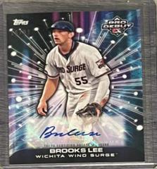Brooks Lee #FC-BL Baseball Cards 2023 Topps Pro Debut Future Cornerstones Autographs Prices
