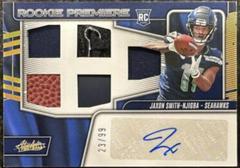 Jaxon Smith Njigba [Gold] #ARM-7 Football Cards 2023 Panini Absolute Rookie Materials Prices