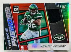 Michael Carter [Red] #RP-35 Football Cards 2021 Panini Donruss Optic Rookie Phenoms Prices