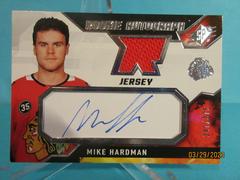 Mike Hardman #MH Hockey Cards 2021 SPx Rookie Auto Jersey Prices