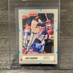 Joe Carter #18 Baseball Cards 1988 Fleer Star Stickers Prices
