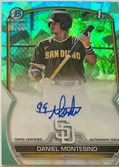 Daniel Montesino [Aqua] Baseball Cards 2023 Bowman Chrome Sapphire Autographs Prices