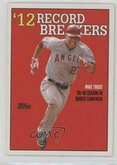 Mike Trout #131 Baseball Cards 2017 Topps Throwback Thursday Prices