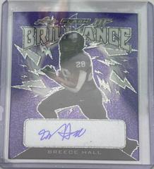 Breece Hall [Metalized Sparkles Purple] #FB-BH1 Football Cards 2022 Leaf Flash of Brilliance Autographs Prices
